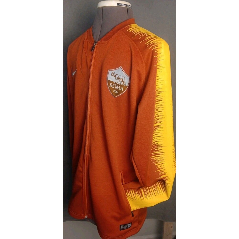 ROMA 2018 2019 Training Football Soccer Jacket Nike Sz L